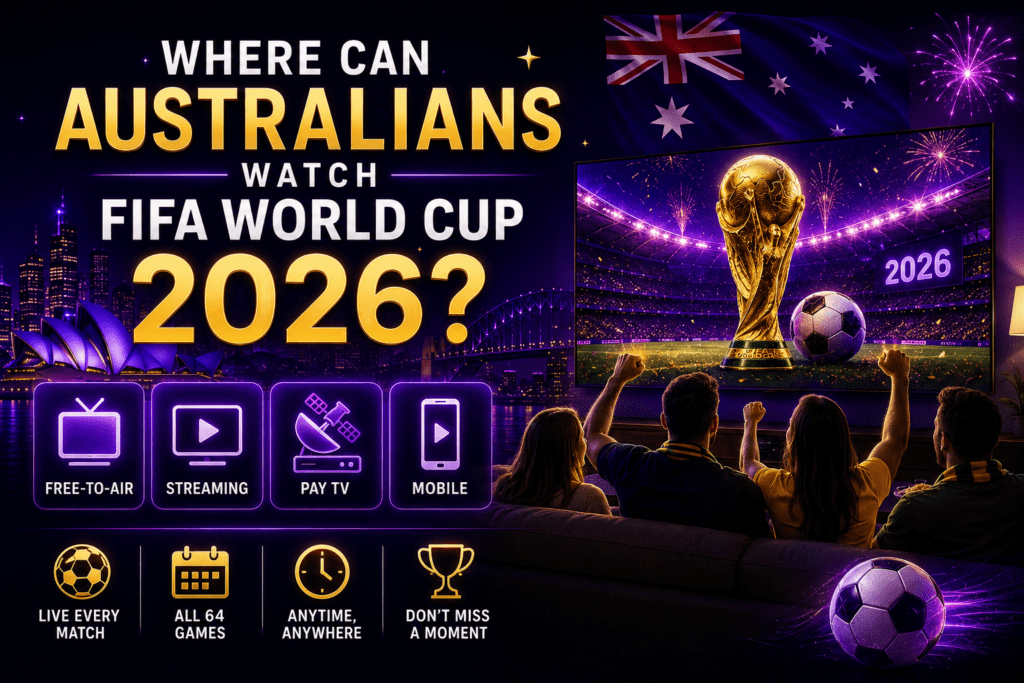 Where Can Australians Watch FIFA World Cup 2026