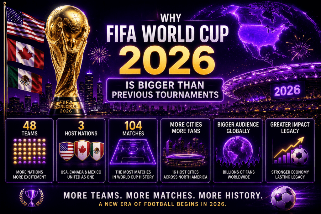 Why FIFA World Cup 2026 Is Bigger Than Previous Tournaments